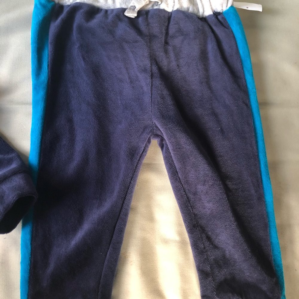 Velour baby set